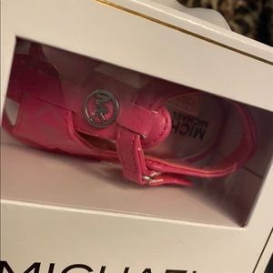 Michael Kors Baby Girl Sandals Shoes 4 9-12 Months